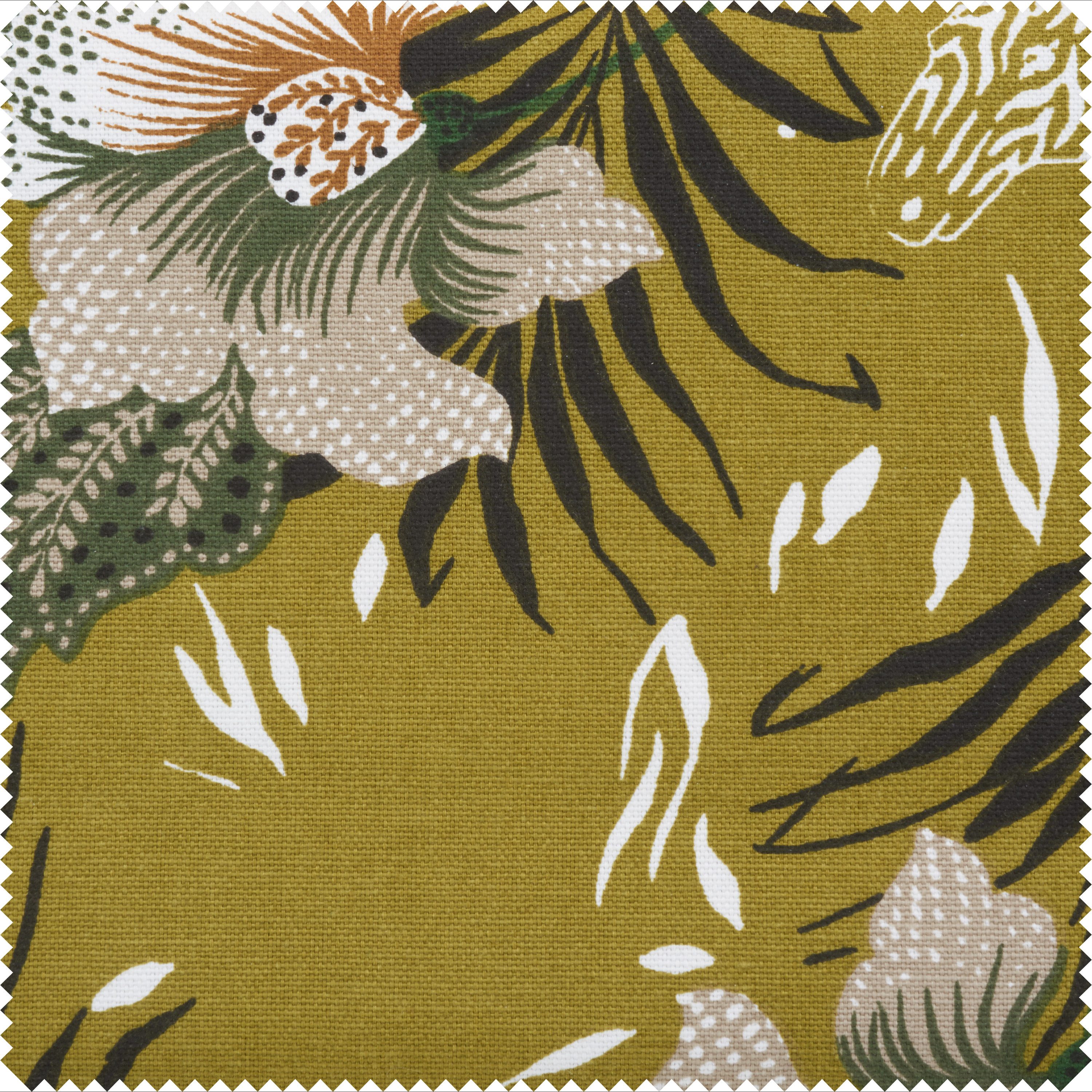 VBS Stoff Zebra und Blumen, 150 cm breit, Meterware