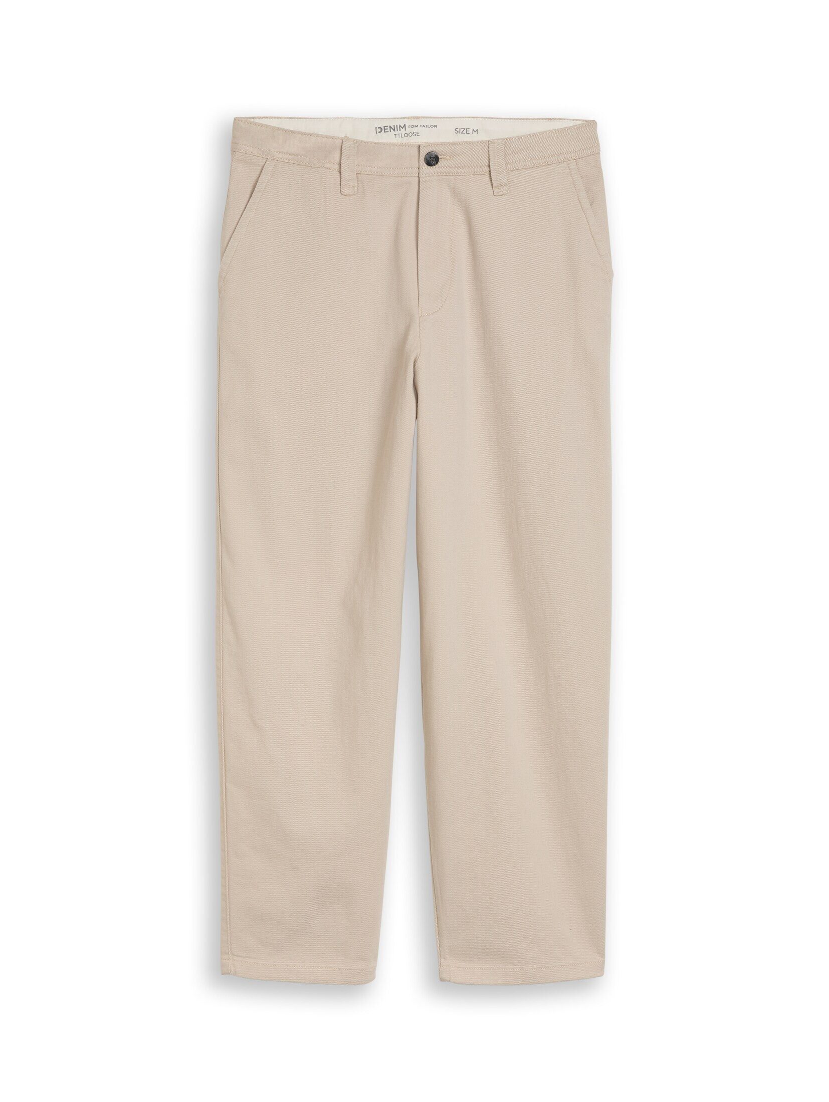TOM TAILOR Denim Chinohose Hosen & Chino TTLOOSE Chino Hose aus Baumwolle