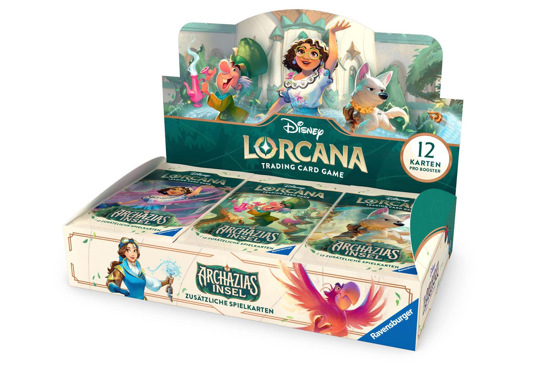 Ravensburger Sammelkarte Archazias Insel - Booster Display (EN)