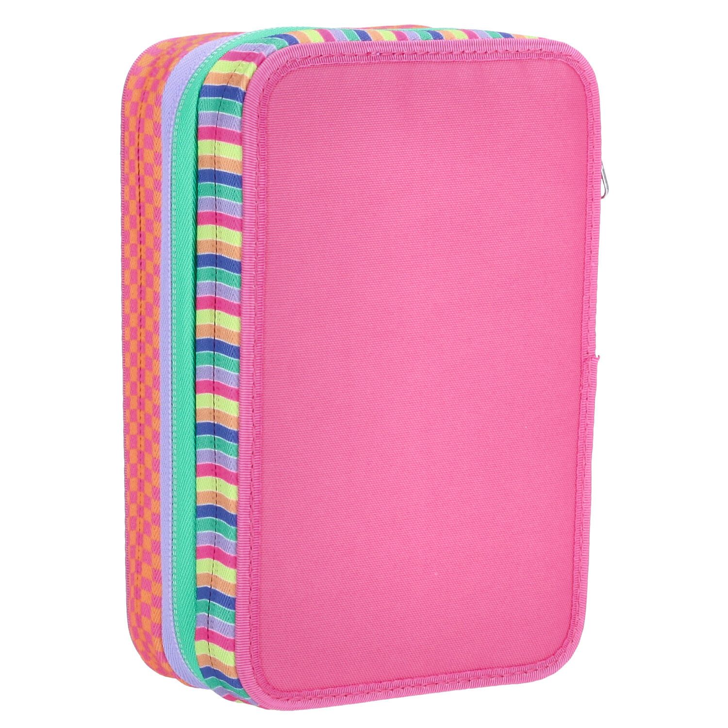 Depesche Geldbörse Depesche 3-Fach Federtasche TOPModel JOY pink