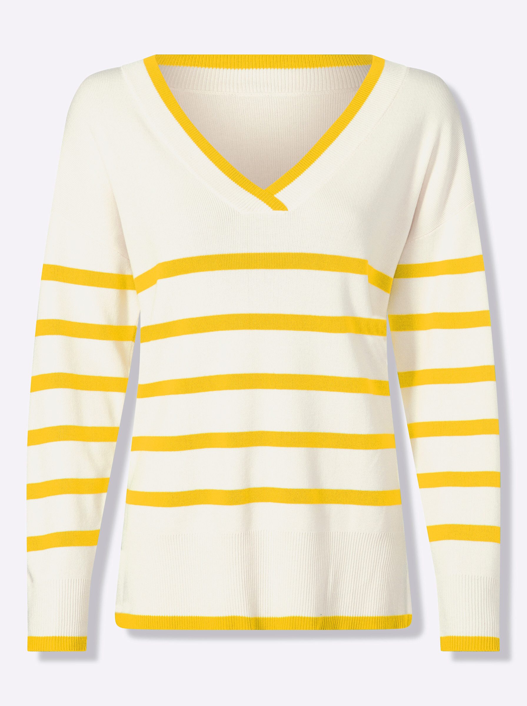 heine Strickpullover Streifenpullover .