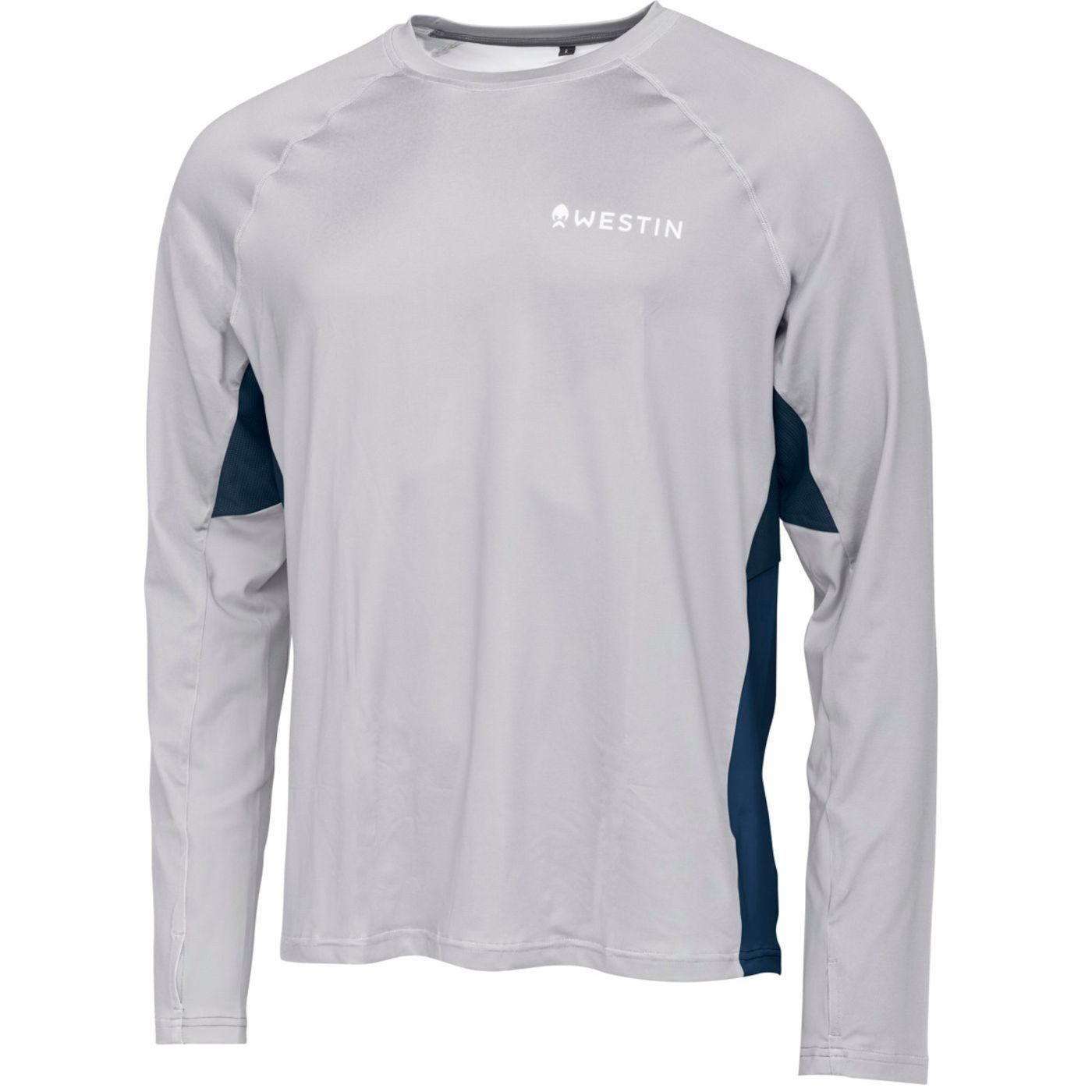 WESTIN Longsleeve Westin Flats Upf Shirt Mist Grey - Angelshirt