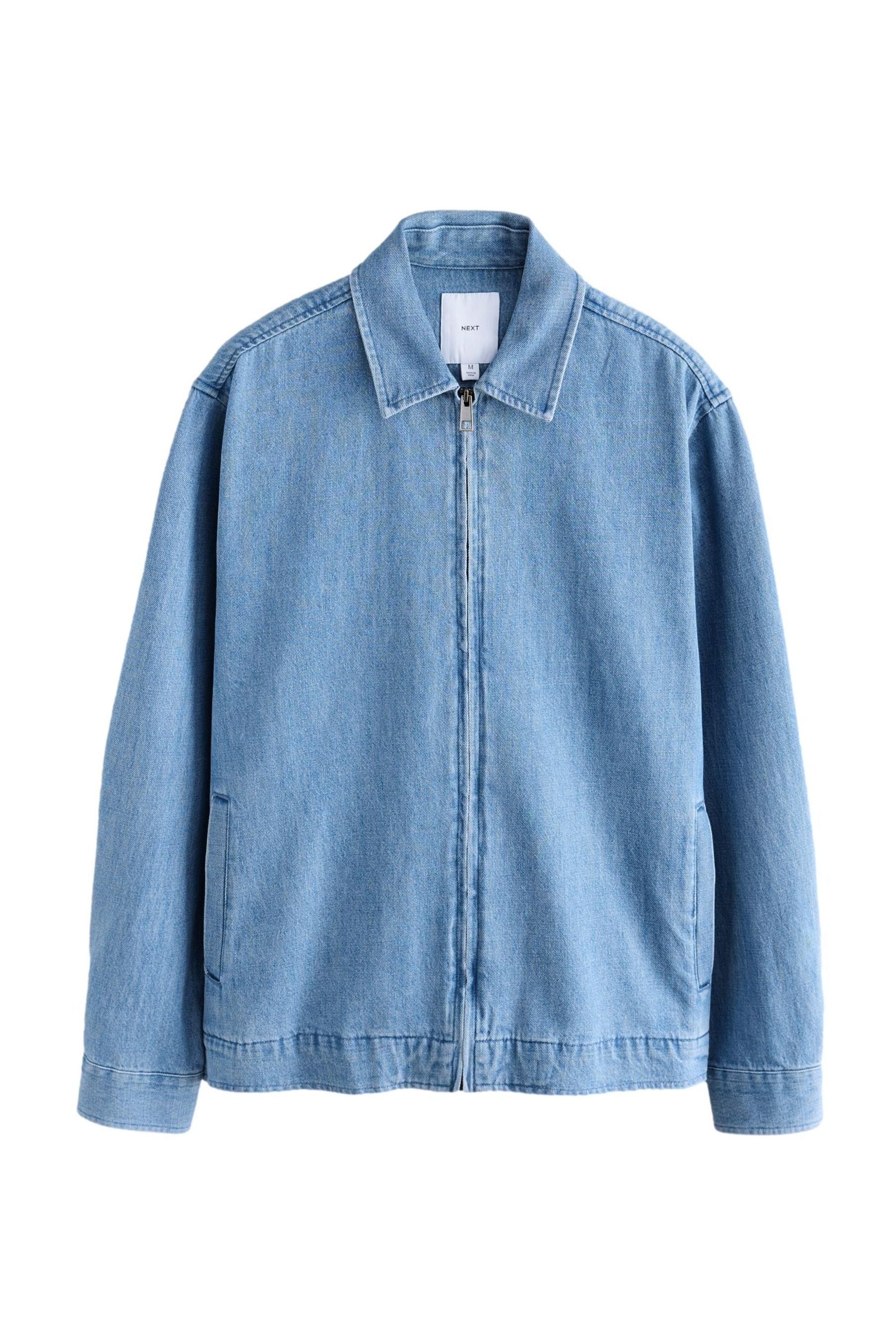 Hemdjacke Hemdjacke aus 100 % Baumwolle mit Reißverschluss
