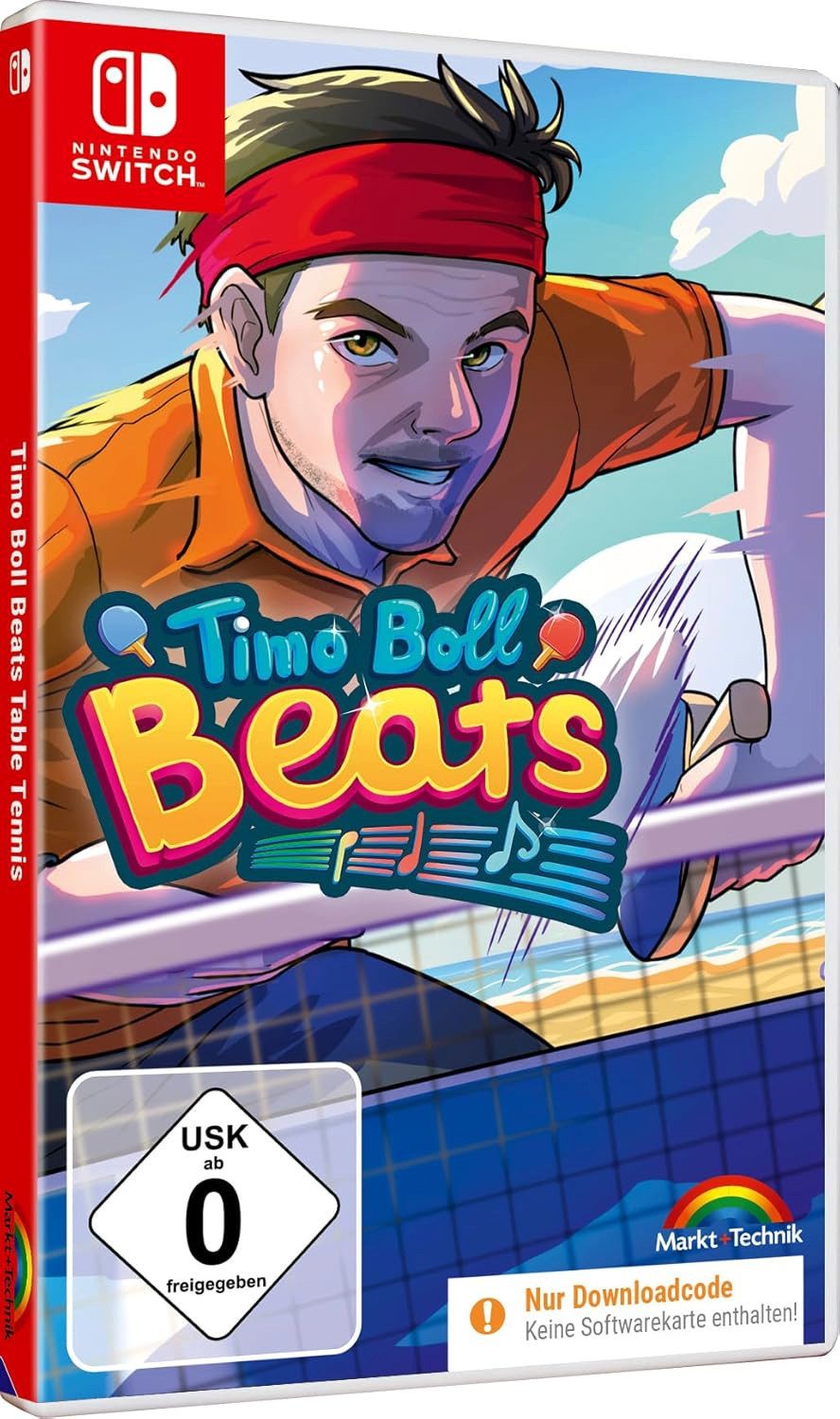 Timo Boll Beats - Tisch Tennis - Nintendo Switch - Code in a Box (Code in a Box), Nintendo Switch
