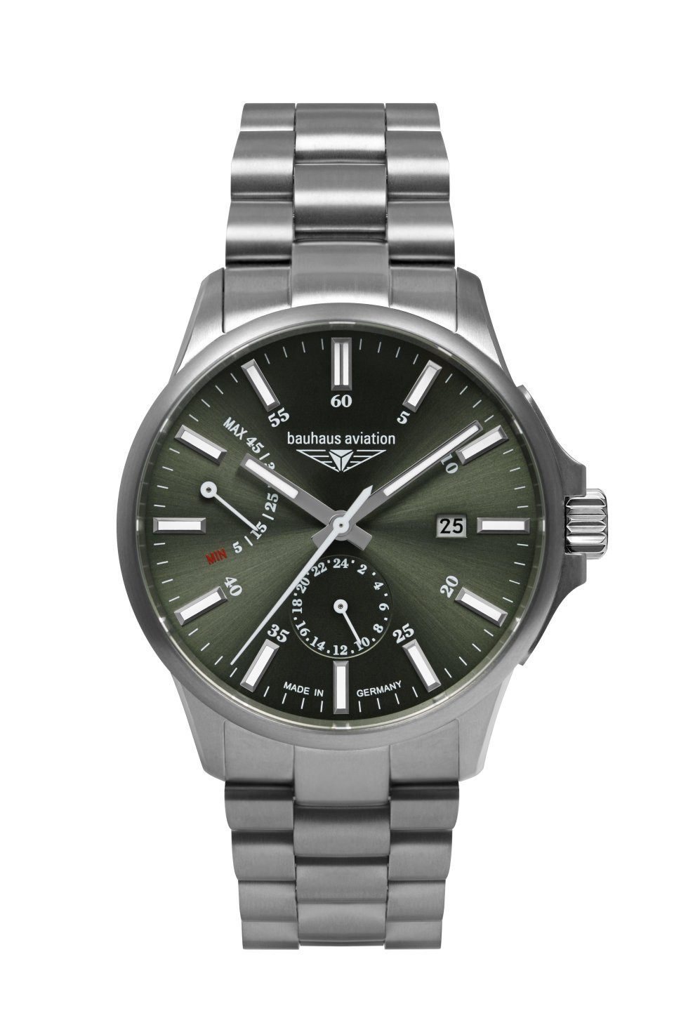 bauhaus Automatikuhr bauhaus aviation 2860M-4, Armbanduhr, Herrenuhr, Titan günstig online kaufen