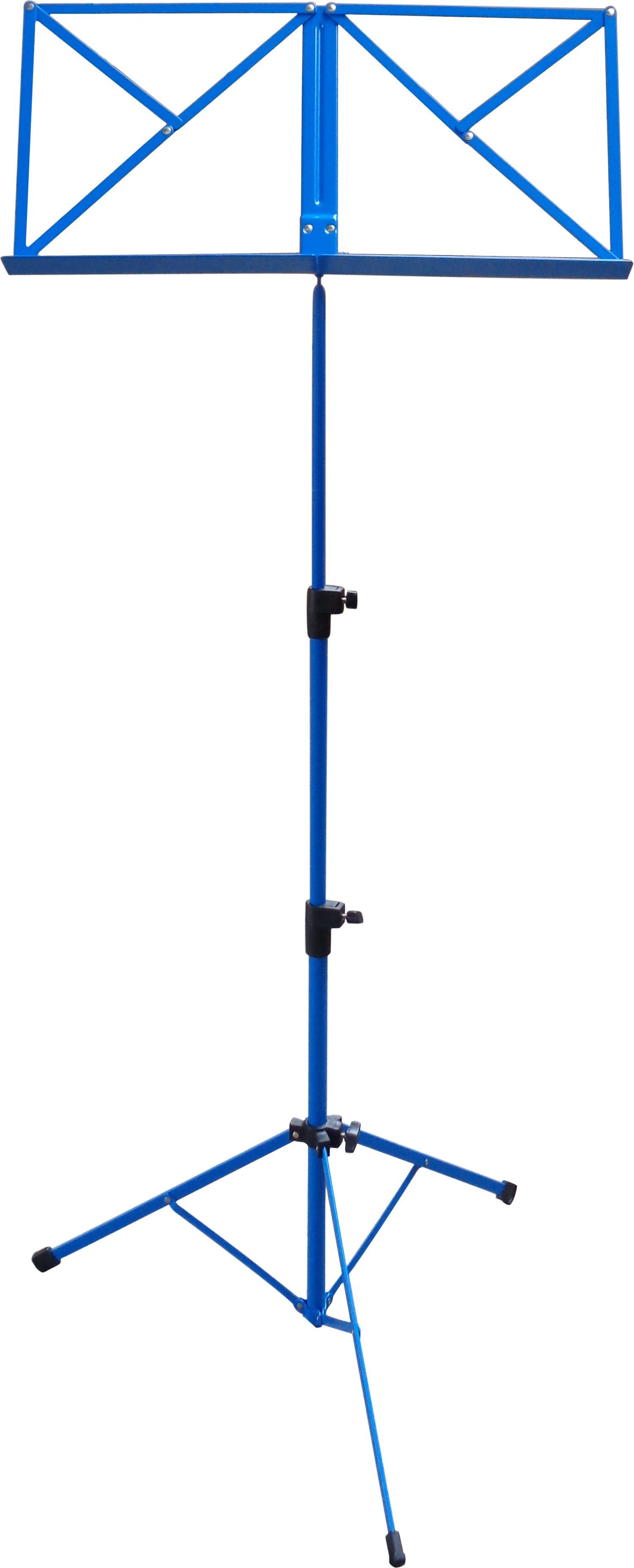 MSA Notenpult Notenständer, große Auflage, Tasche, (Höhenverstellbar bis 123cm)