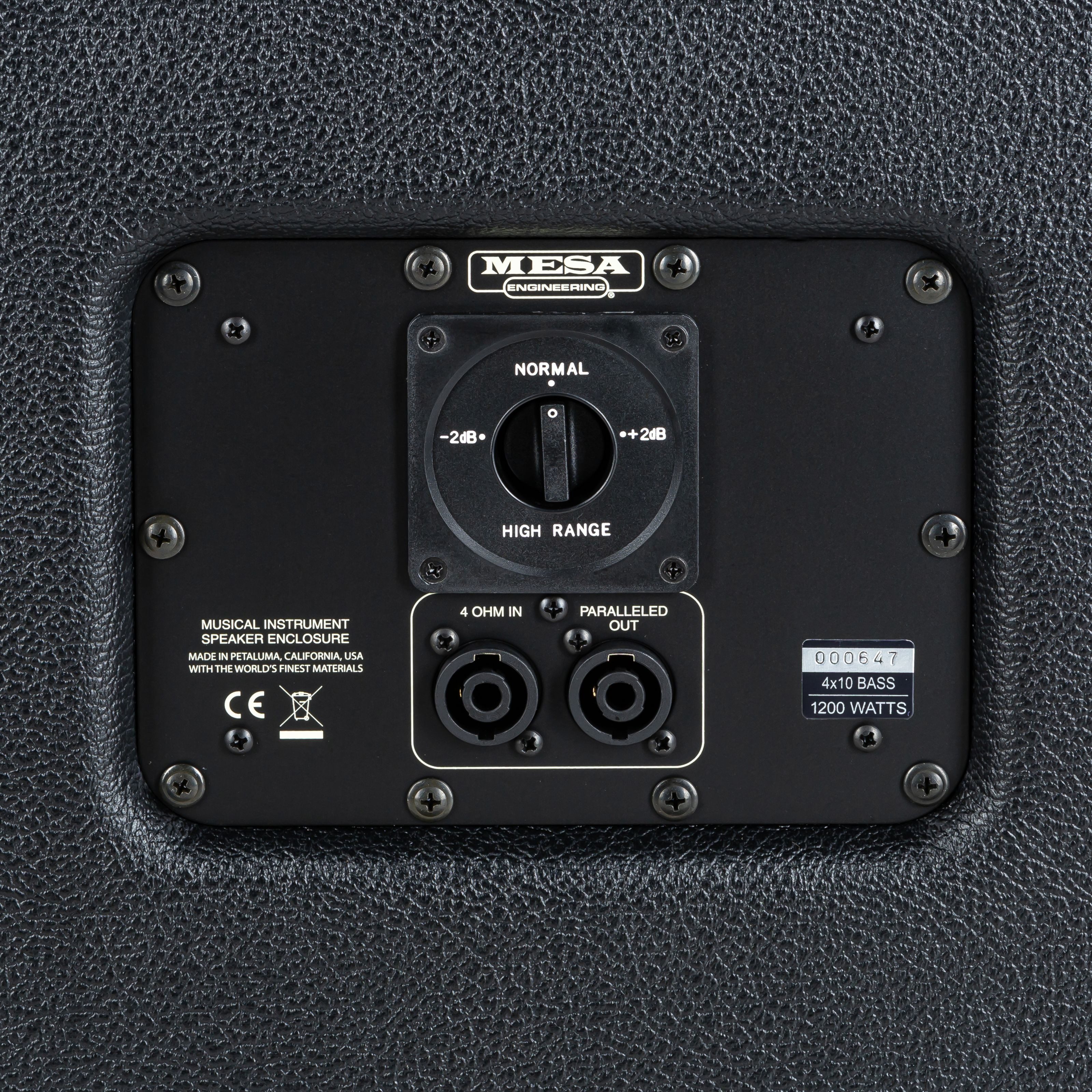 Mesa Boogie Lautsprecher (Subway Ultra-Lite 4x10 Bass Cabinet - 4x10" Bass Box)