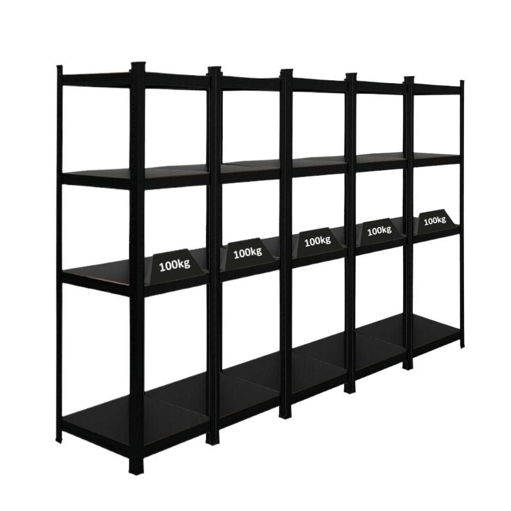 PROREGAL® Schwerlastregal MegaDeal 5x All Black günstig online kaufen