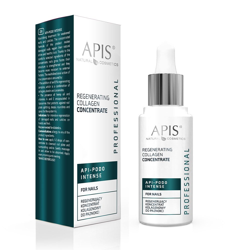 Apis Natural Cosmetics Nagel-Intensivkur APIS API-PODO INTENSE Kollagenkonzentrat für Nägel / 30 ml