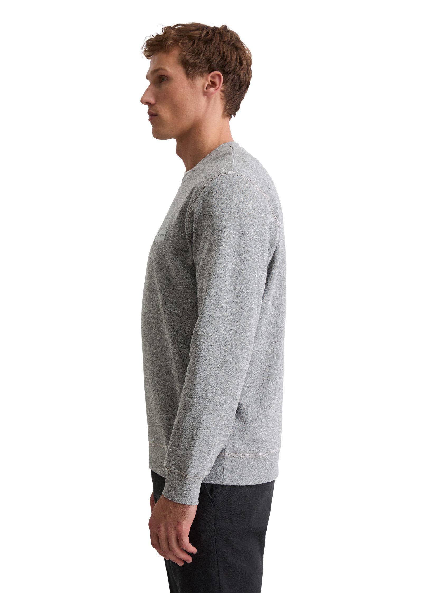 Marc O'Polo Sweatshirt aus weichem Bio-Baumwoll-Sweat