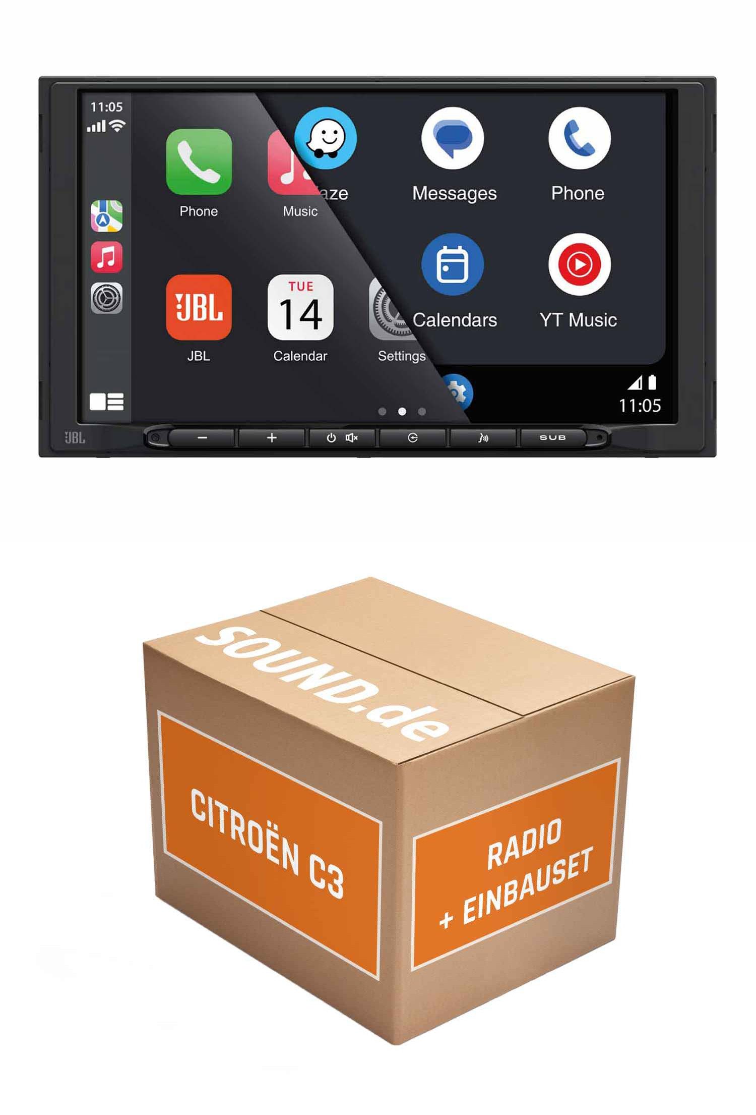 justSOUND Autoradio JBL Legend 700D Citroën Jumper III 250 Radiovorber ...