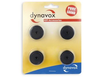 Dynavox Dynavox Gerätefüße-Set midi, 4 Stück, Aluminium Autoradio-Ersatzantennenstab