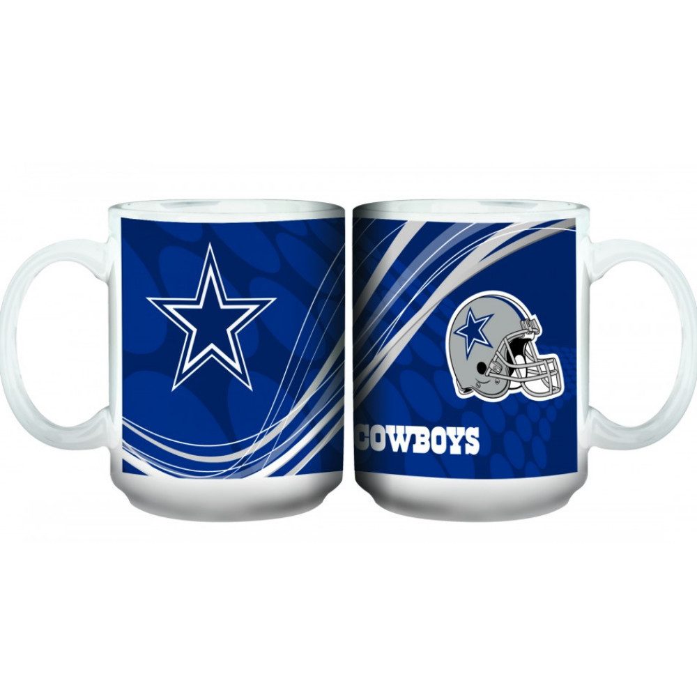 Dallas Cowboys Becher Dallas Cowboys Dynamic 2 Mug 445ml, Keramik