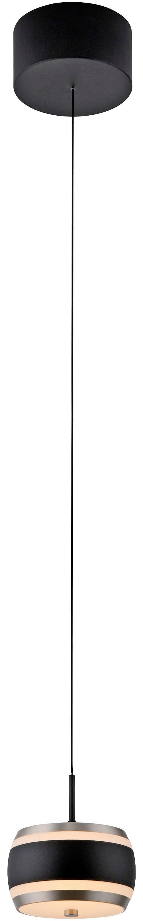 Neuhaus PURE LED Pendelleuchte PURE Falling Rings, CCT - über Fernbedienung, LED fest integriert, warmweiß - kaltweiß, Comfort Lift, CCT, dimmbar, Fernbedienung, Timer