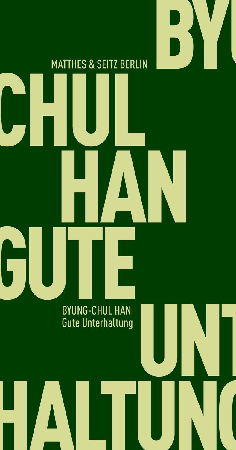 Gute Unterhaltung / Byung-Chul Han, Eine Dekonstruktion der abendländischen Passionsgeschichte