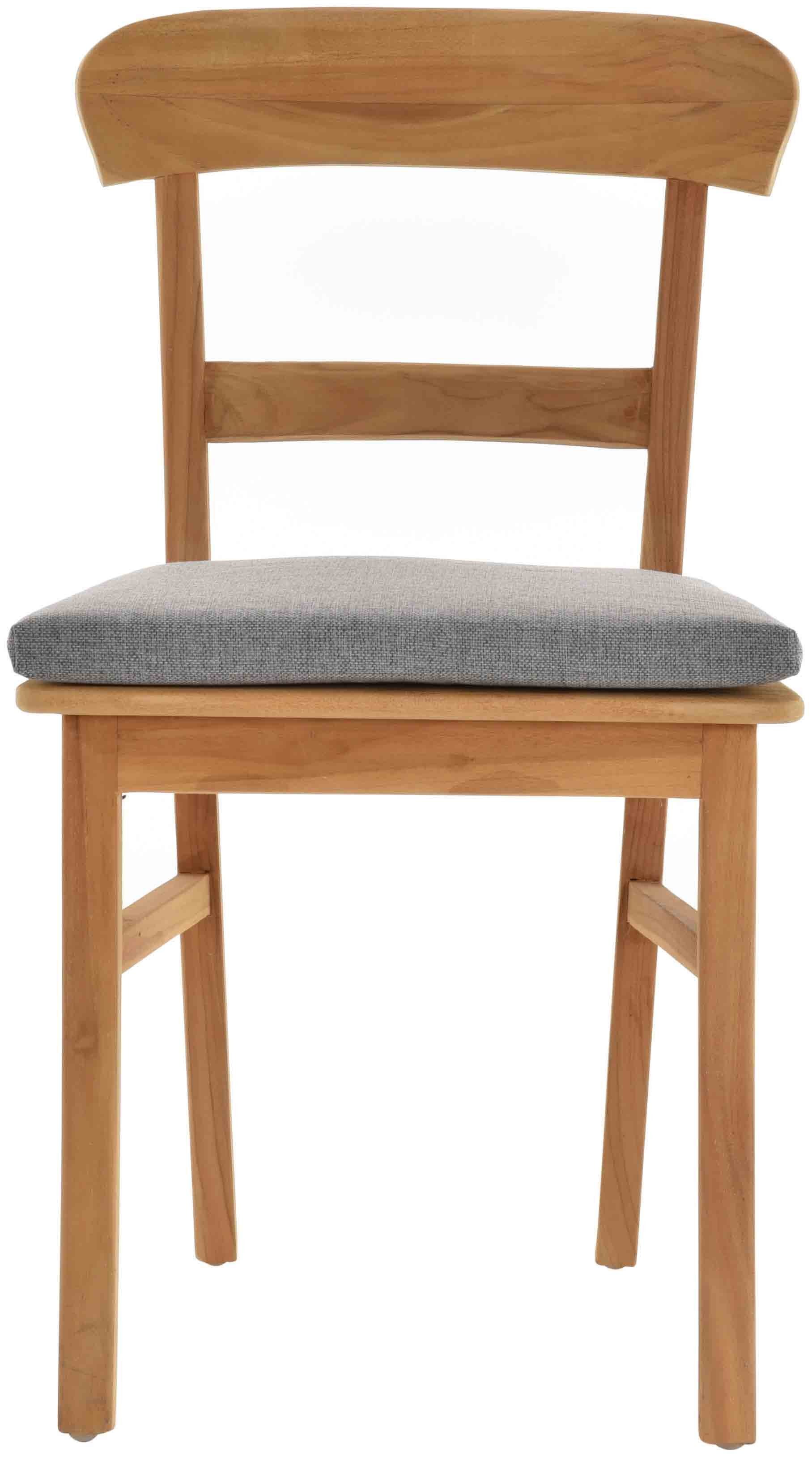 Krines Home Esszimmersessel Teakstuhl Holz Teak günstig online kaufen