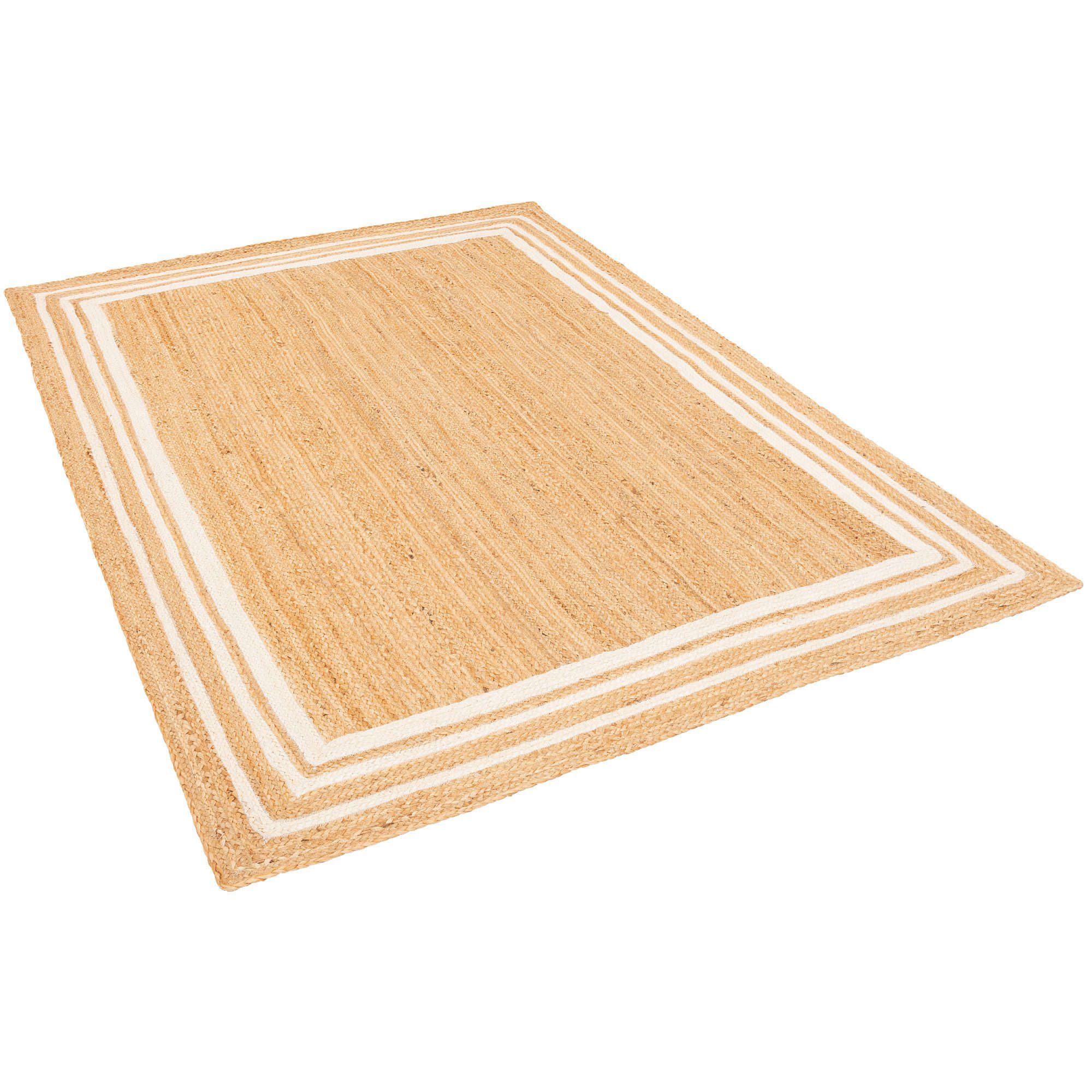 Pergamon Sisalteppich Naturfaser Teppich Jute Salsa Bordüre, Rechteckig, Höhe: 10 mm – Bild 5 von 5
