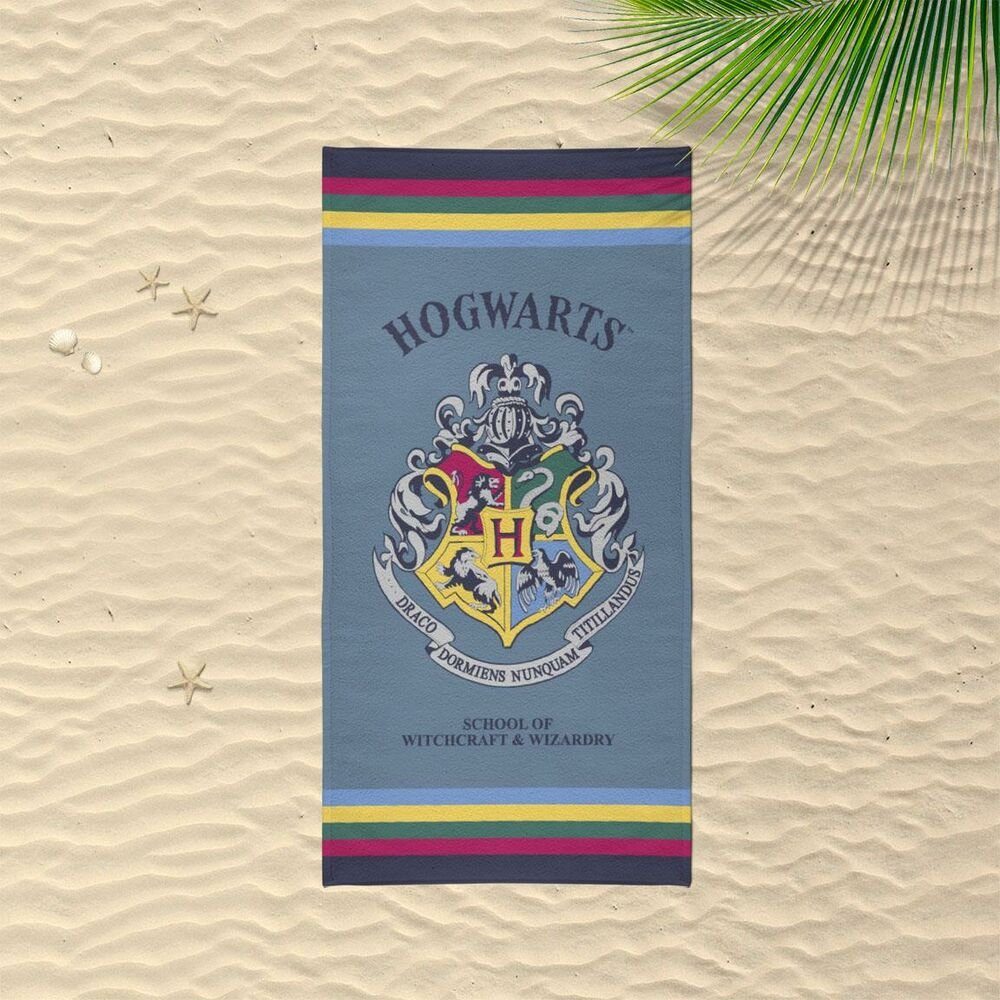 Potter Blau Harry 140 70 Harry Potter Handtuch cm Strandbadetuch x