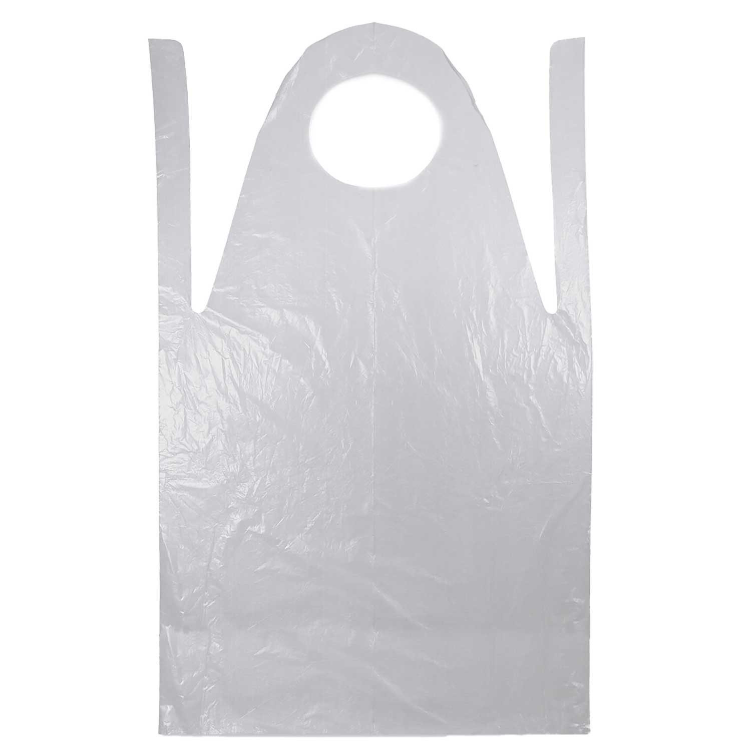 Medi-Inn Kittelschürze Medi-Inn PE-Schürzen Plus Weiß 75 x 125 cm, 1000 Stück
