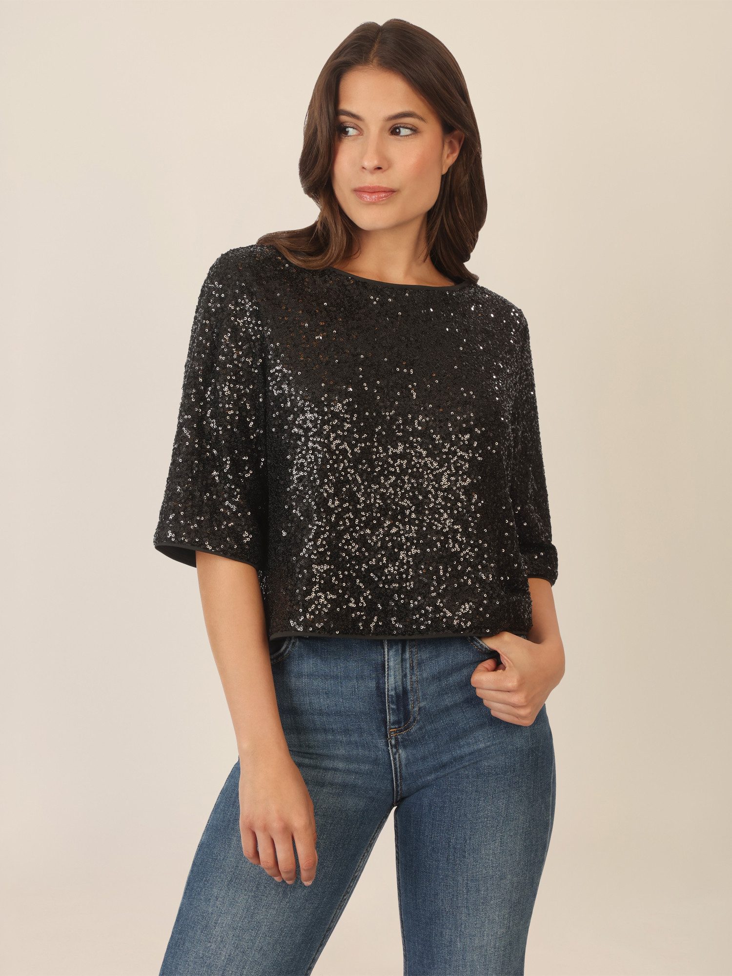 Apart Shirttop mit Halbarm