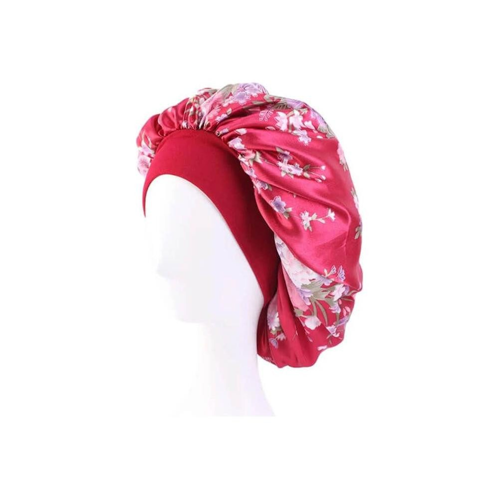 American Dream Haarband Dreamfix Print Bonnet Adults -Wine