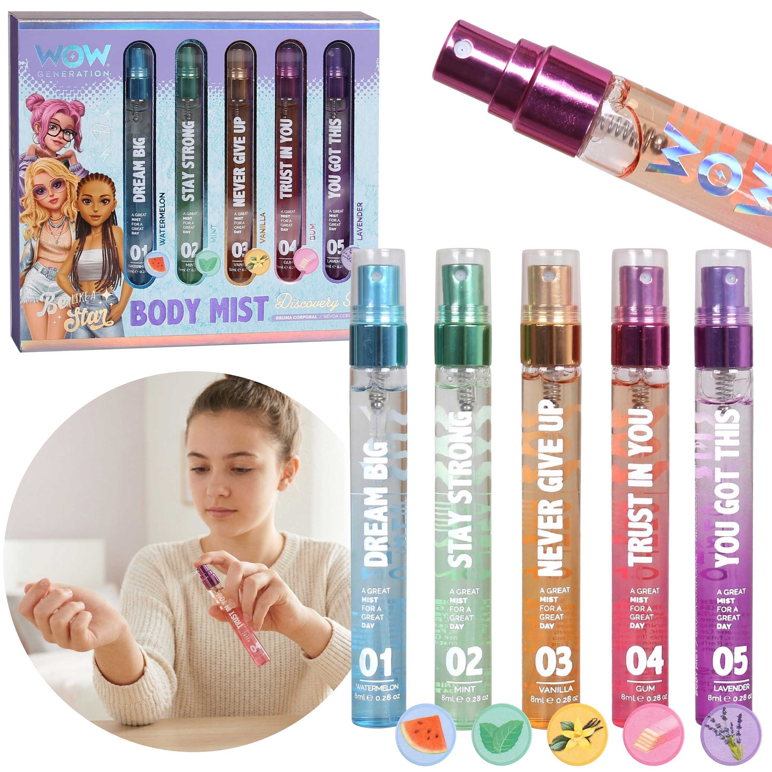 WOW GENERATION Duft-Set WOW Generation Körperduft Set für Mädchen 5-teilig