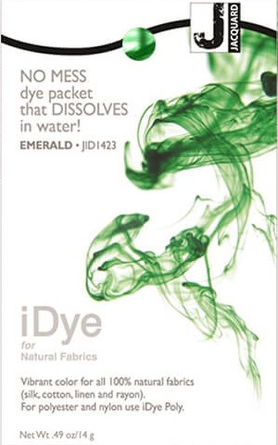 Jacquard Textilfarbe iDye Natural, Färbemittel für Naturgewebe, 14g