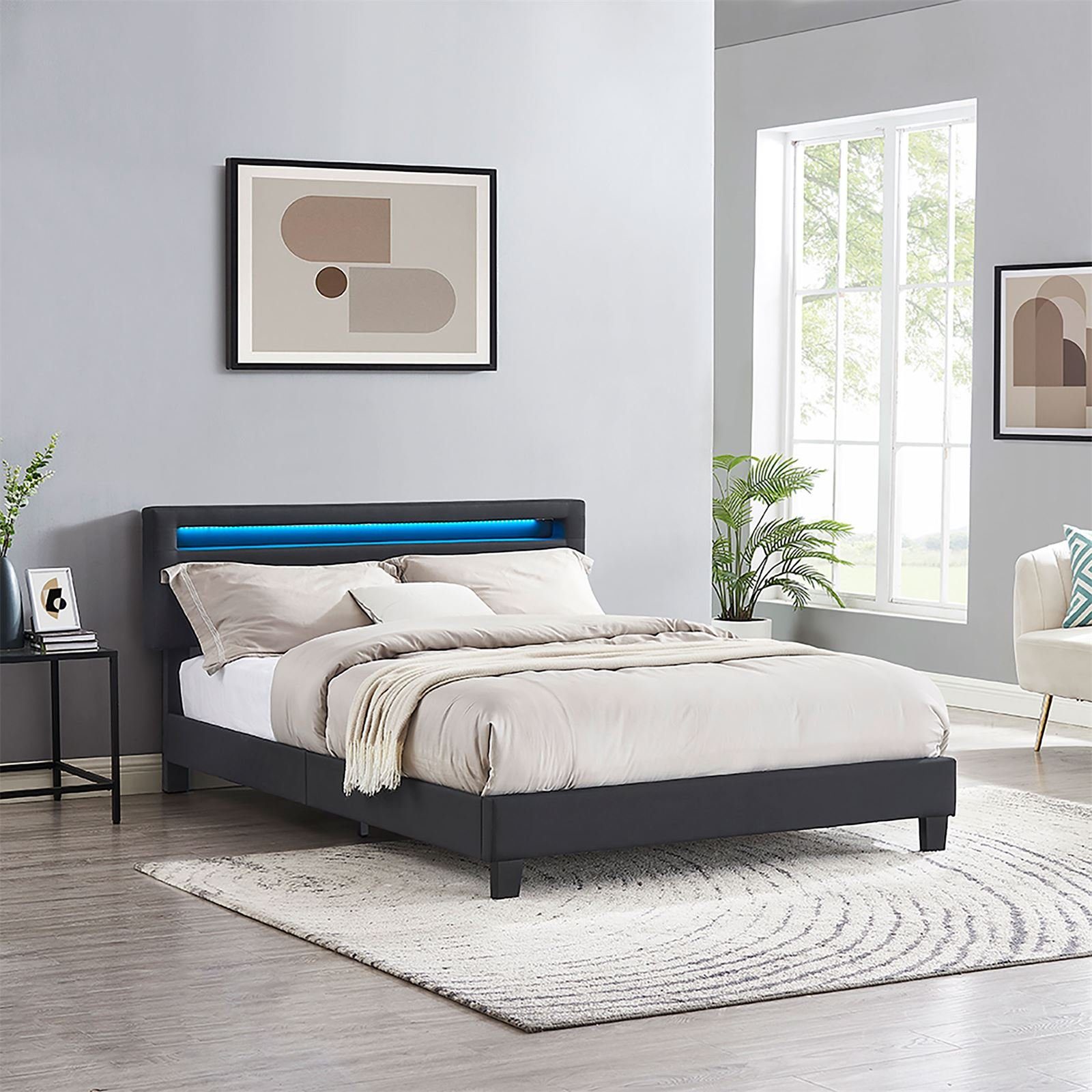 CARO-Möbel Polsterbett LEXINGTON, Polsterbett 140x200 cm günstig online kaufen