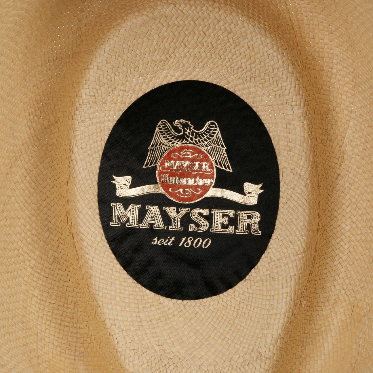 Mayser Sonnenhut (1-St) Sommerhut mit Ripsband, Made in the EU