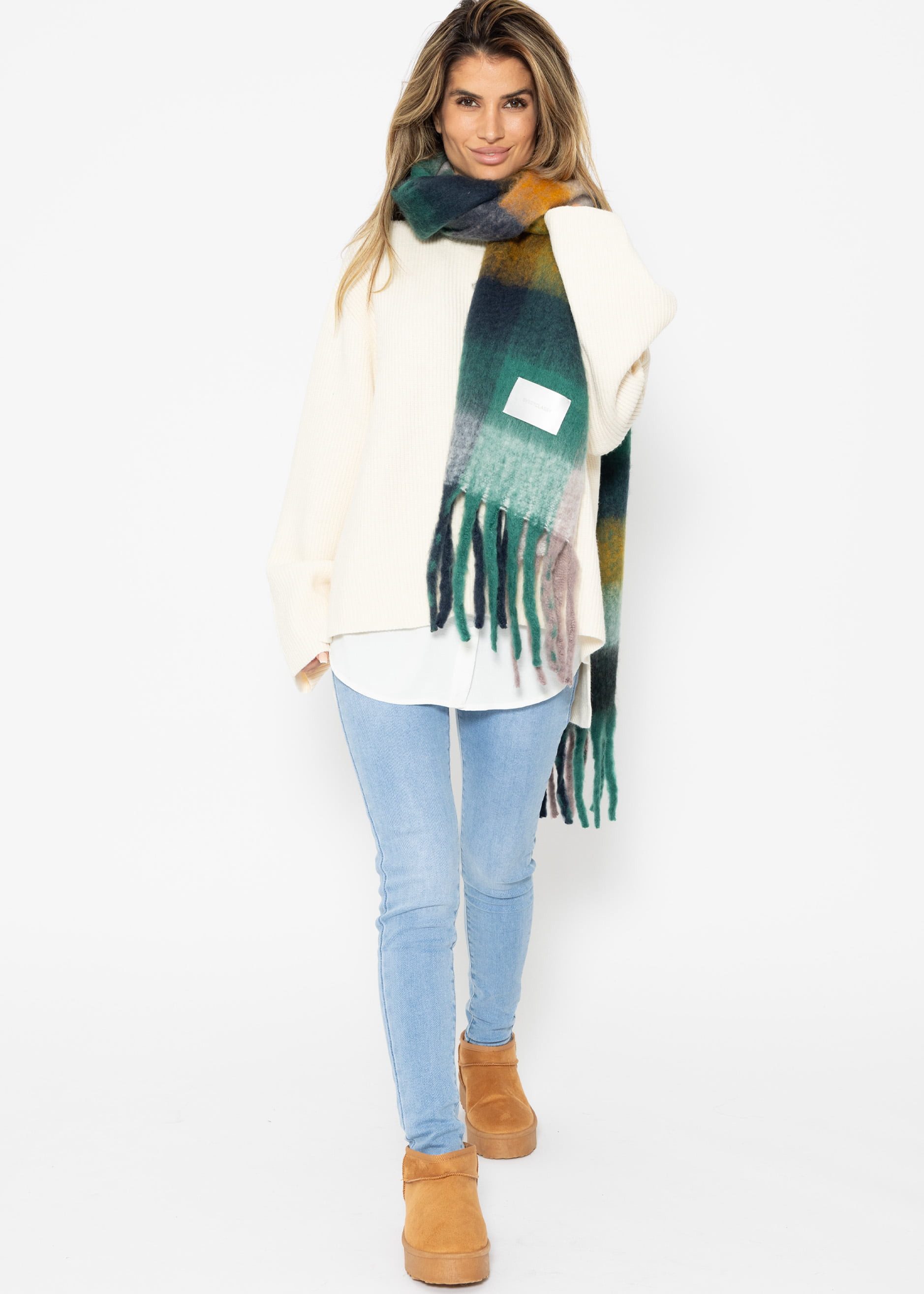 SASSYCLASSY Rollkragenpullover Turtleneck Pullover Damen aus weichem Grobst günstig online kaufen