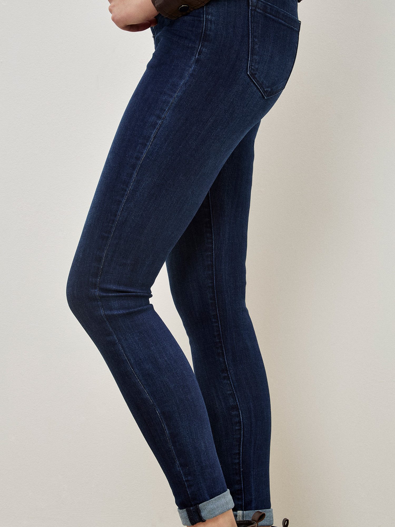 Apricot Skinny-fit-Jeans Skinny-Jeans in dunkler Waschung