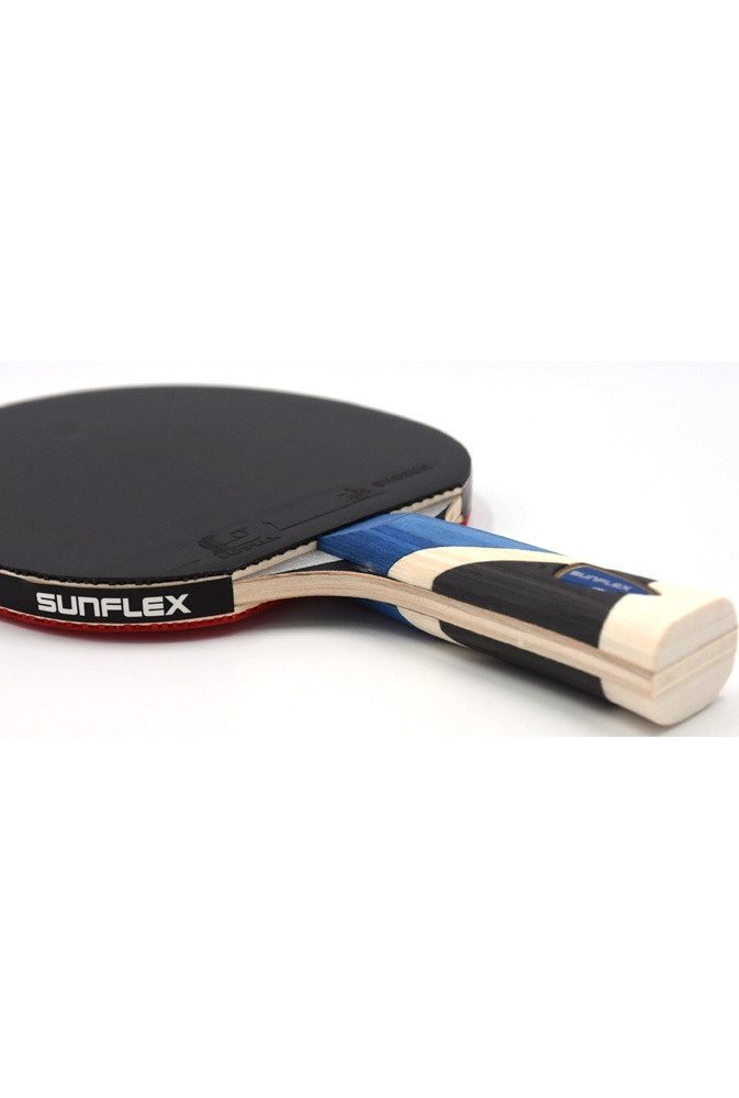 Sunflex Tischtennisschläger Dynamic A40 (Wettkampf, 2,1mm Schwamm, Shogun-Belag, ITTF zugelassen)