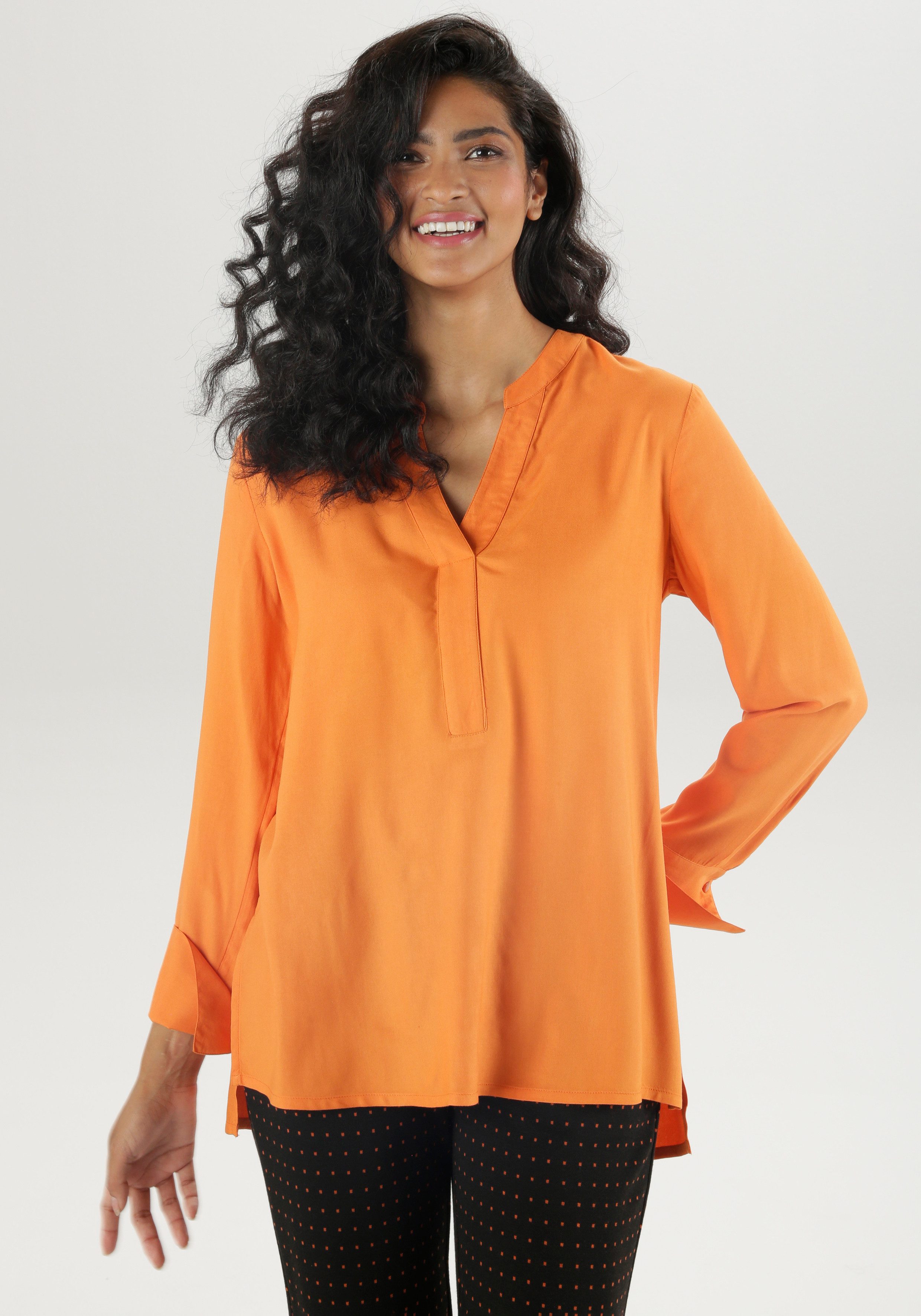 Aniston SELECTED Longbluse mit extra-langen Manschetten