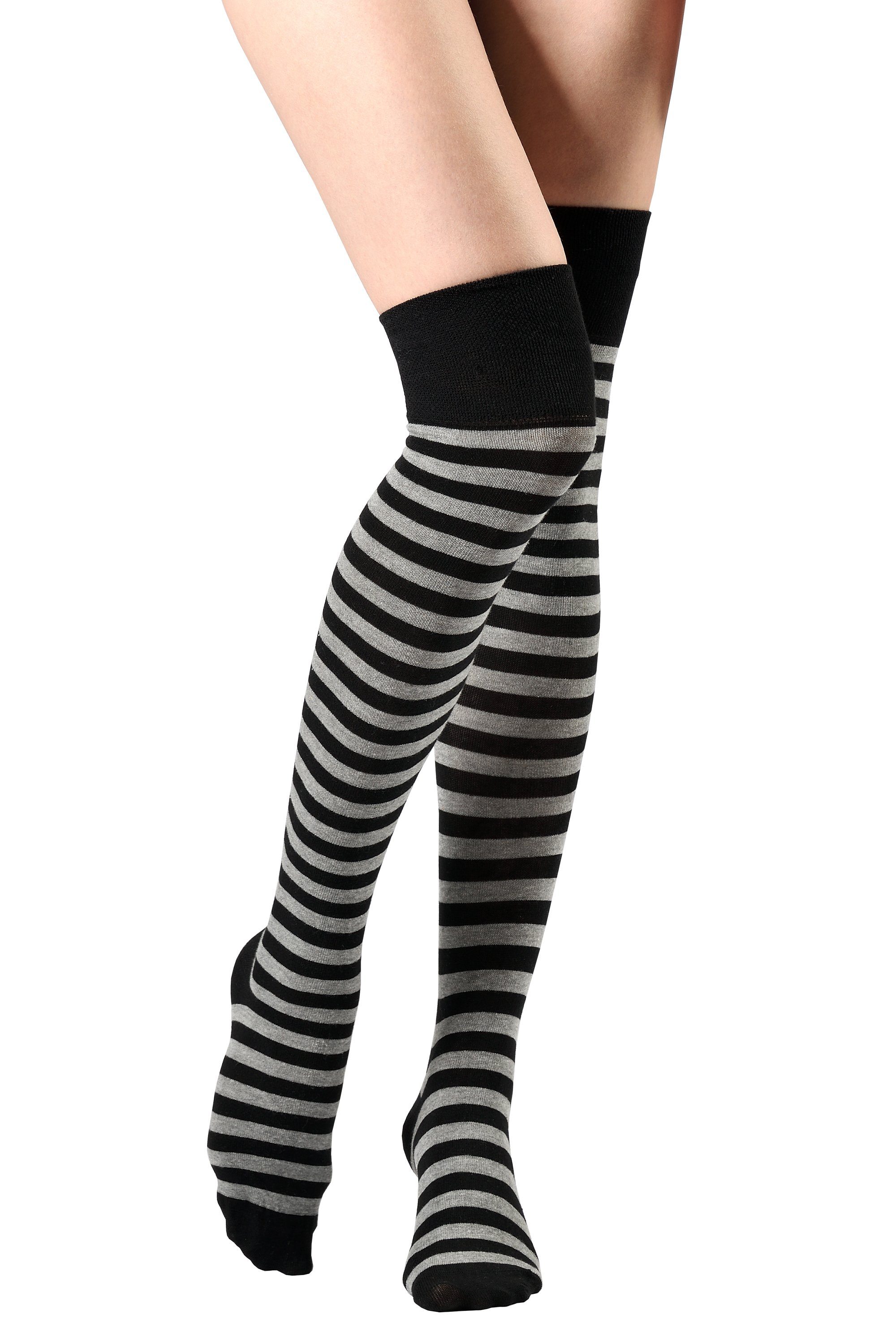 Yenita® Overknees in angenehmer Baumwollqualität günstig online kaufen