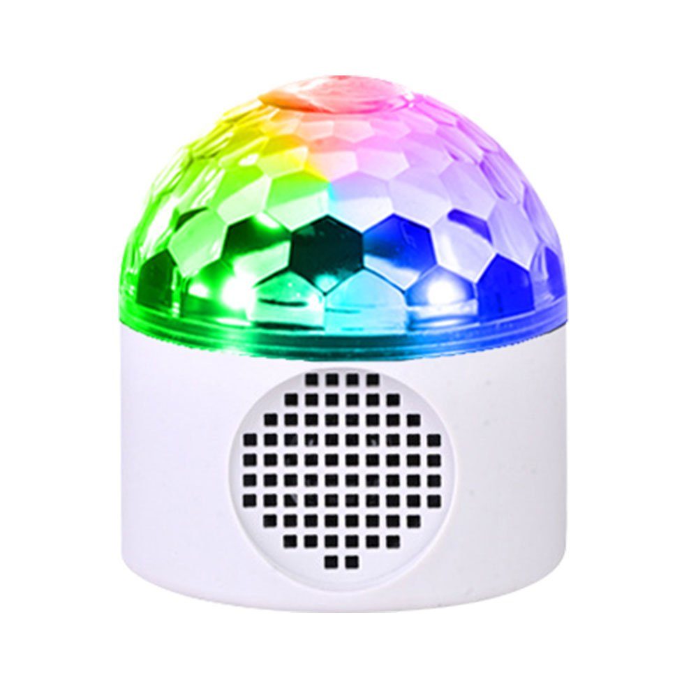 Sunicol LED Nachtlicht LED Discolicht, Bluetooth-Lautsprecher,Sound  Activated Strobe,RGB, USB, Kristall-Lichter, RGB