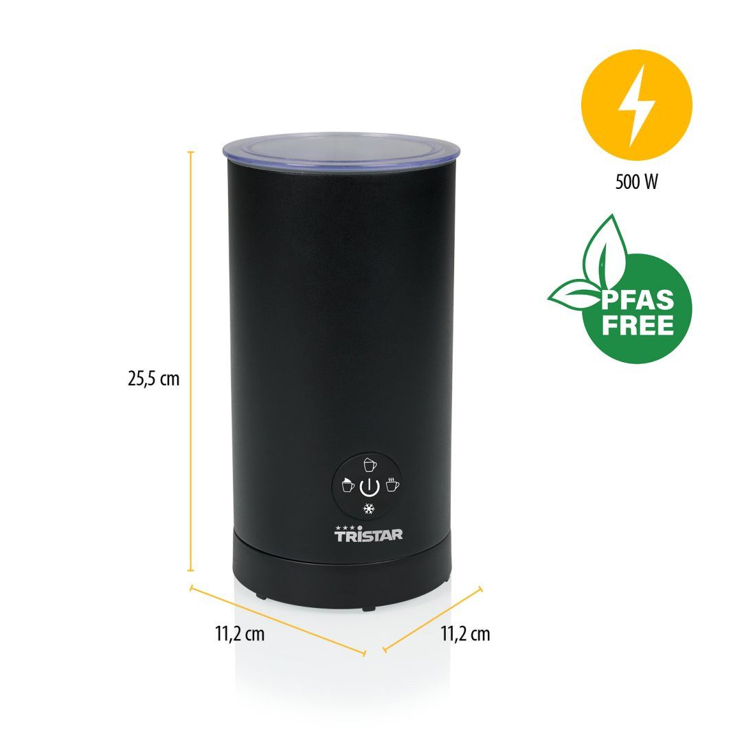 Tristar Milchaufschäumer MK-2278, 500 W, 500 W – 4 in 1