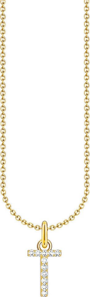 THOMAS SABO Kette mit Anhänger Buchstab... THOMAS SABO Kette mit Anhänger Buchstab...