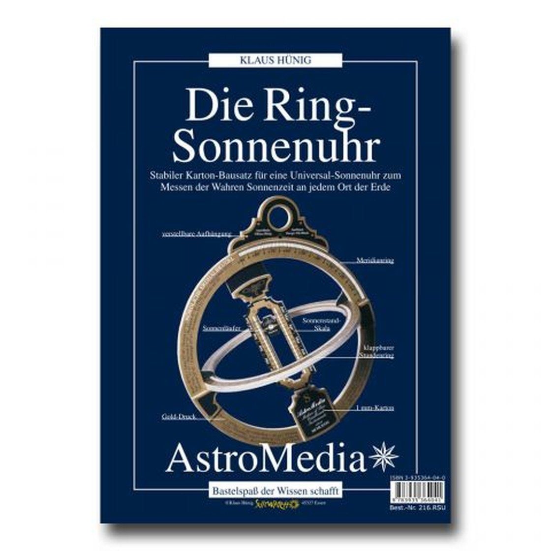Astromedia Experimentierkasten Die Ring-Sonnenuhr