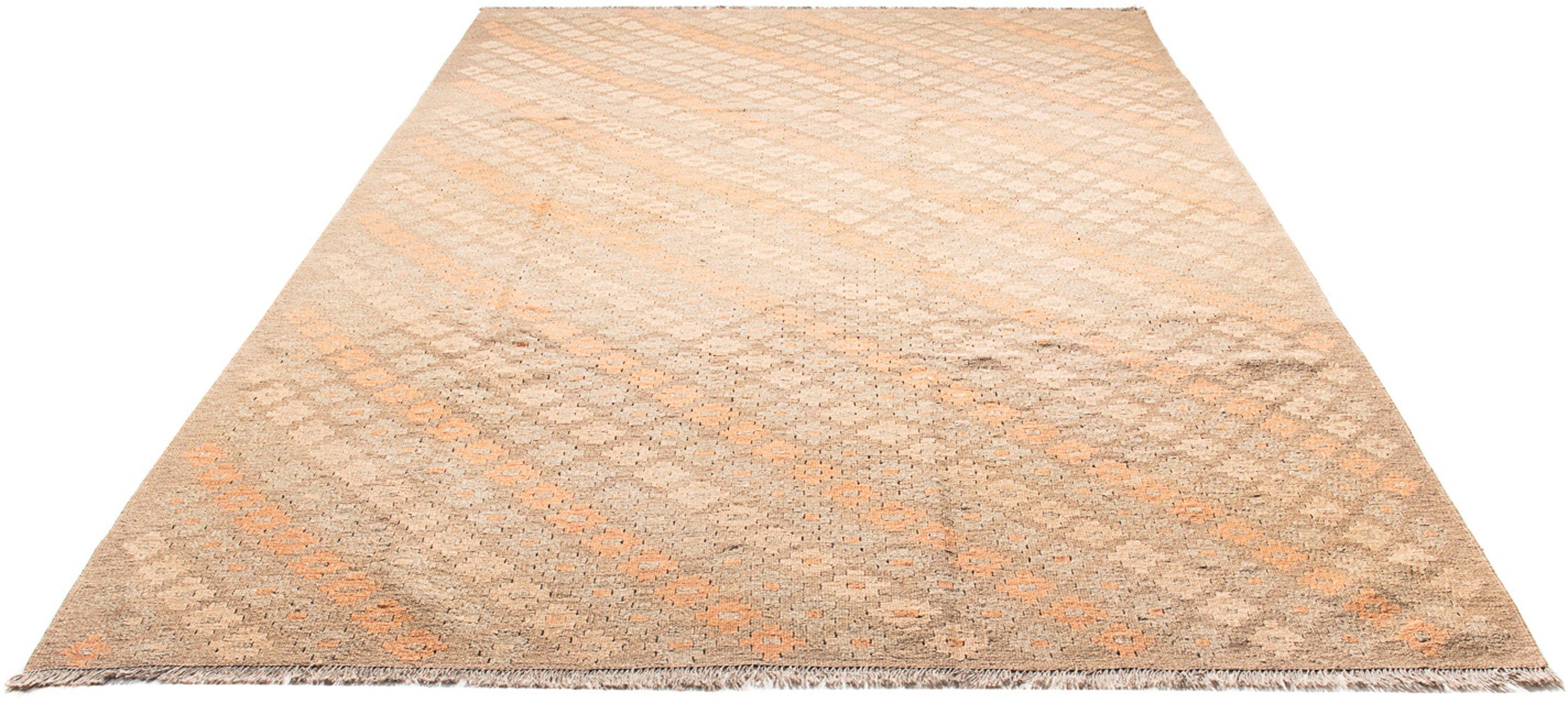 Wollteppich Kelim - Oriental - 303 x 204 cm - mehrfarbig, morgenland, rechteckig, Höhe: 4 mm, Wohnzimmer, Einzelstück