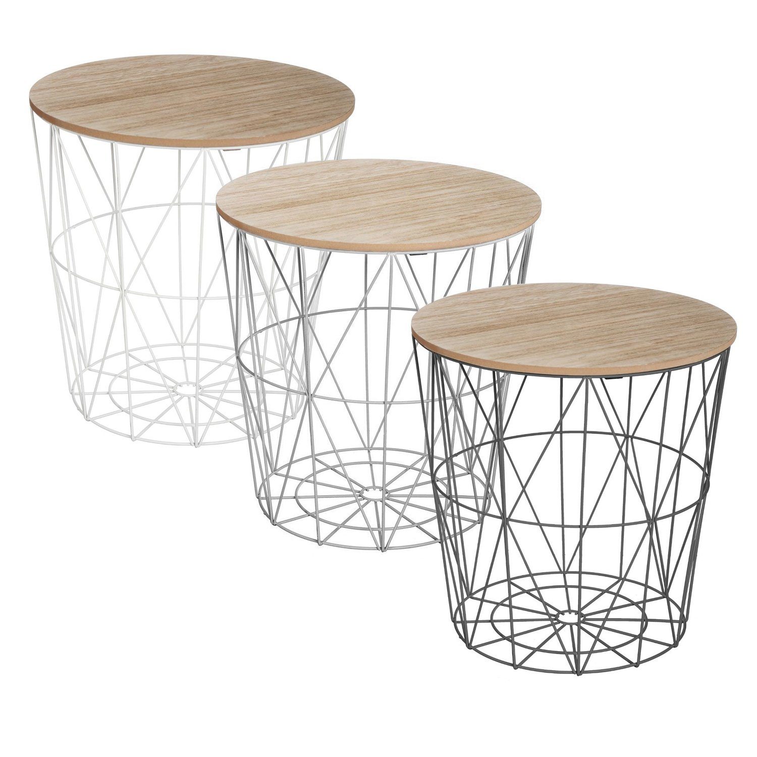 Atmosphera Créateur d'intérieur Beistelltisch (Korbtisch), 2in1 günstig online kaufen