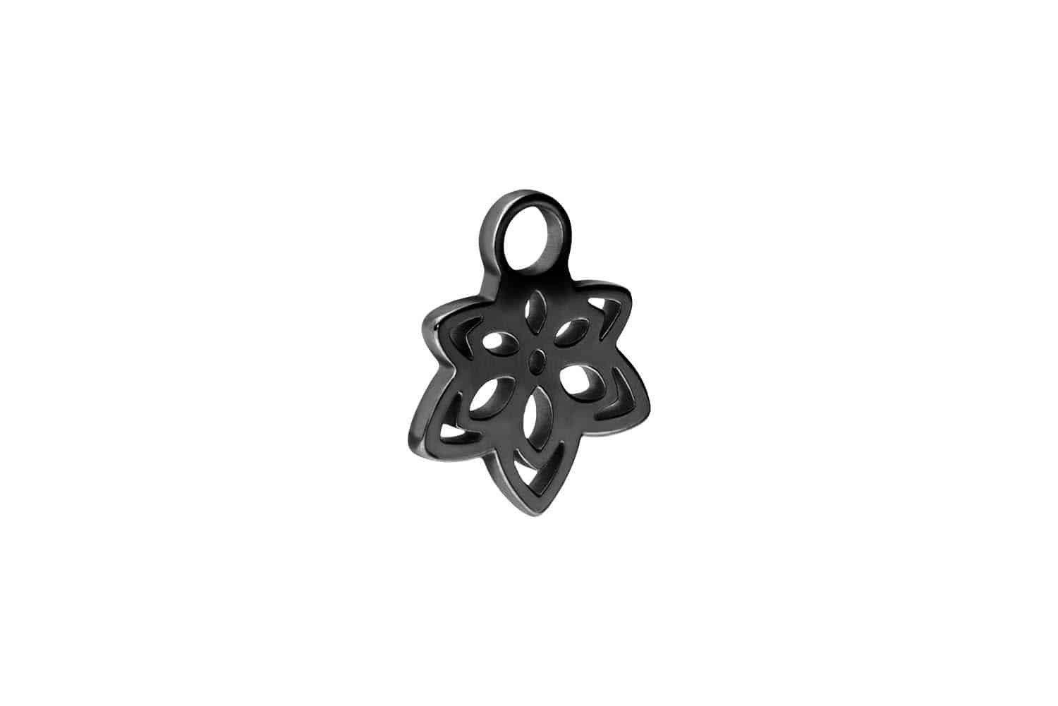Piercing-Set Chirurgenstahl Anhänger für Clicker BLÜTE