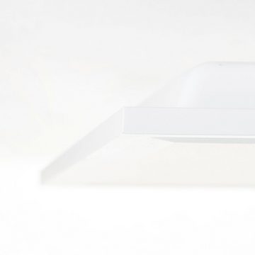 Lightbox LED Panel, LED fest integriert, kaltweiß, LED Deckenaufbau-Paneel, 100 x 25 cm, 2700 lm, 4000 K, Aluminium, weiß
