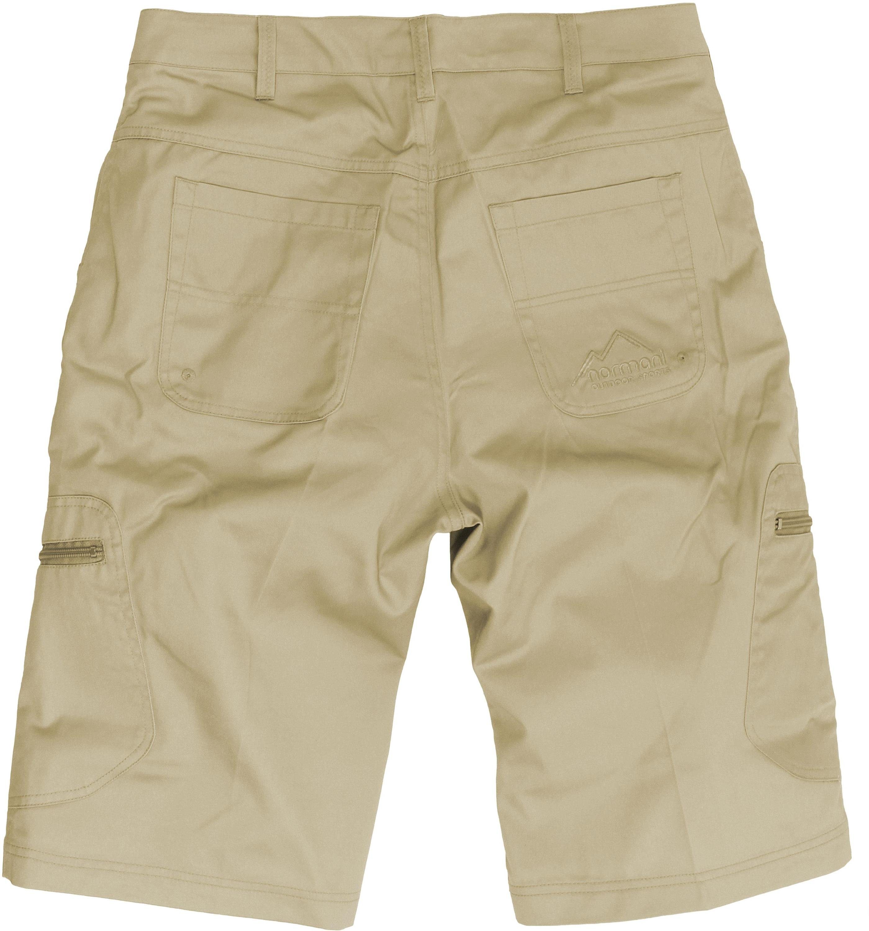 Herren Kurze Hosen normani Bermudas Herren Shorts mit UV-Schutz Valley BDU Sommershorts mit Sonnenschutzfaktor 50+