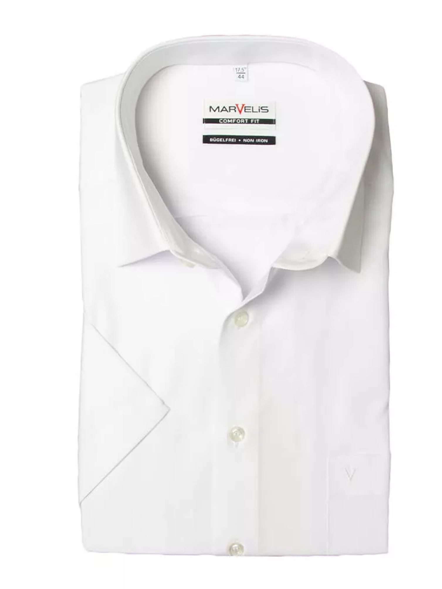 MARVELIS Kurzarmhemd Comfort Fit modern FitKent