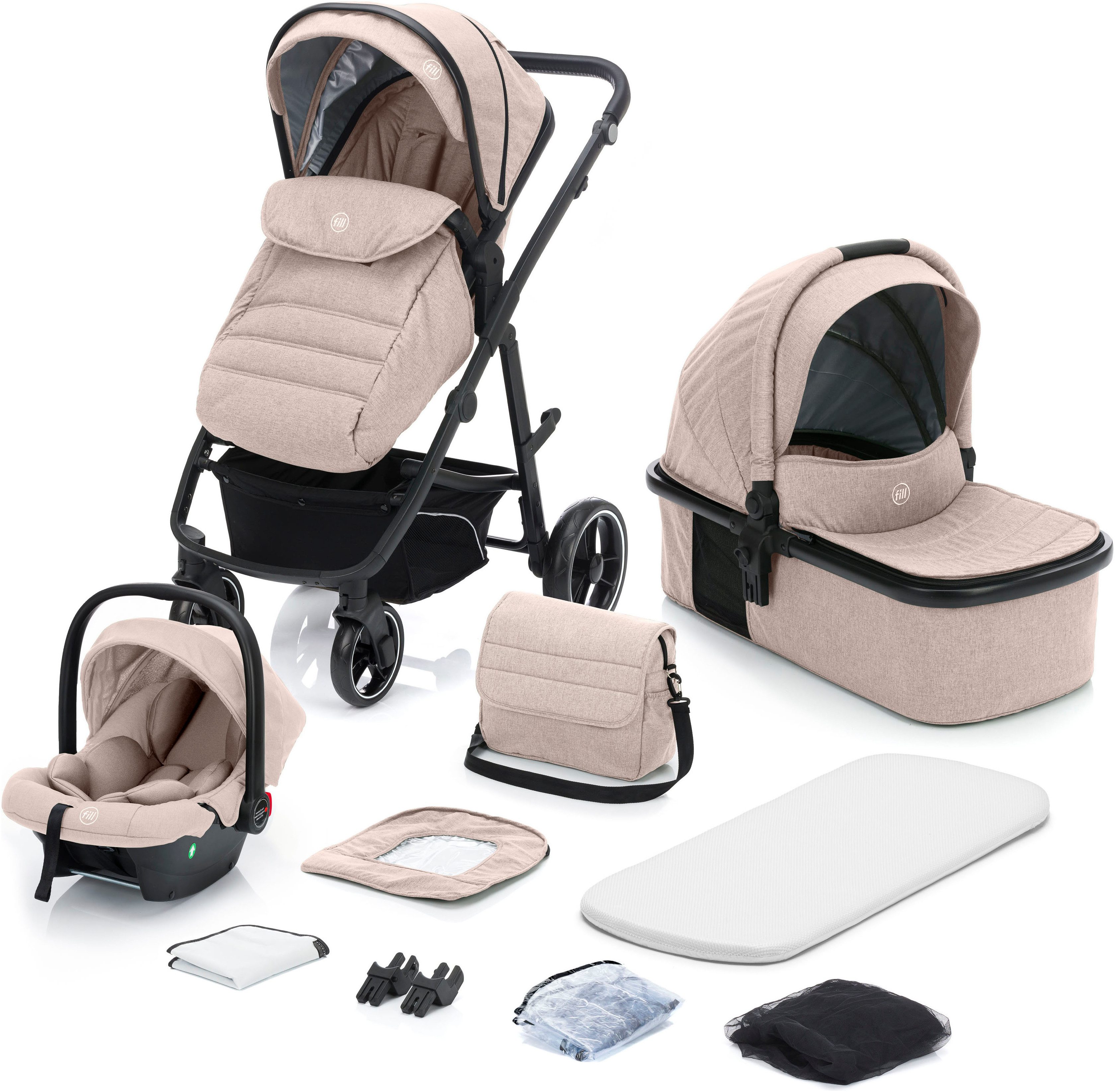 Kombi-Kinderwagen Jaguar