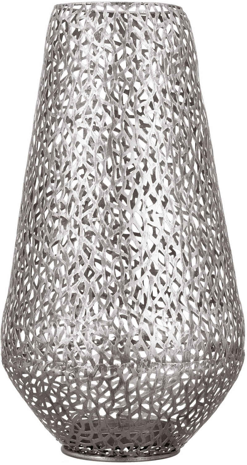 Casablanca by Gilde Windlicht Kerzenhalter Purley, aus Metall (1 St), 1-flammig, Höhe ca. 46 cm