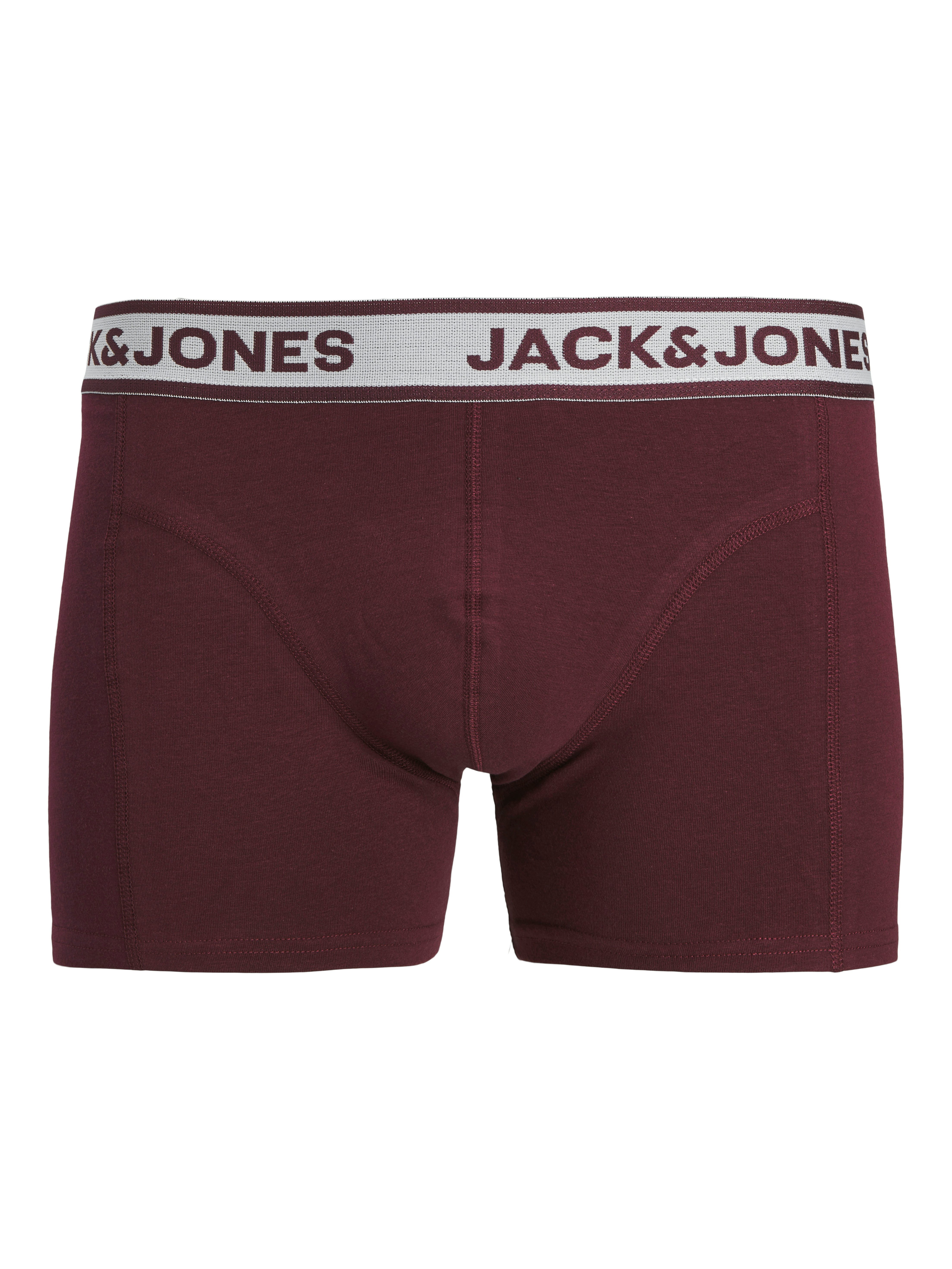 Jack & Jones Trunk JACNOLAN SOLID TRUNKS 3 PACK (Packung, 3-St)