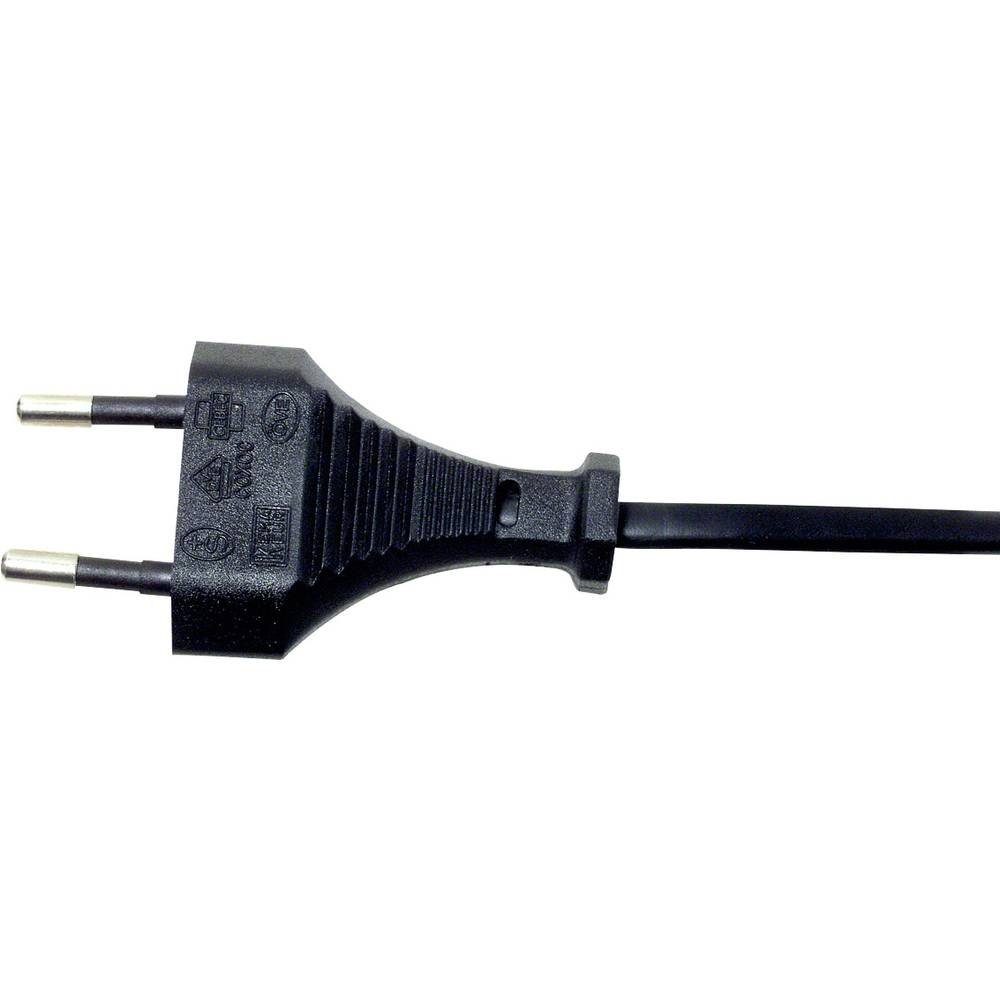 Euro8-Stecker, C Eurostecker cm) auf Stromkabel, Typ Computer-Kabel, MANHATTAN (1.80