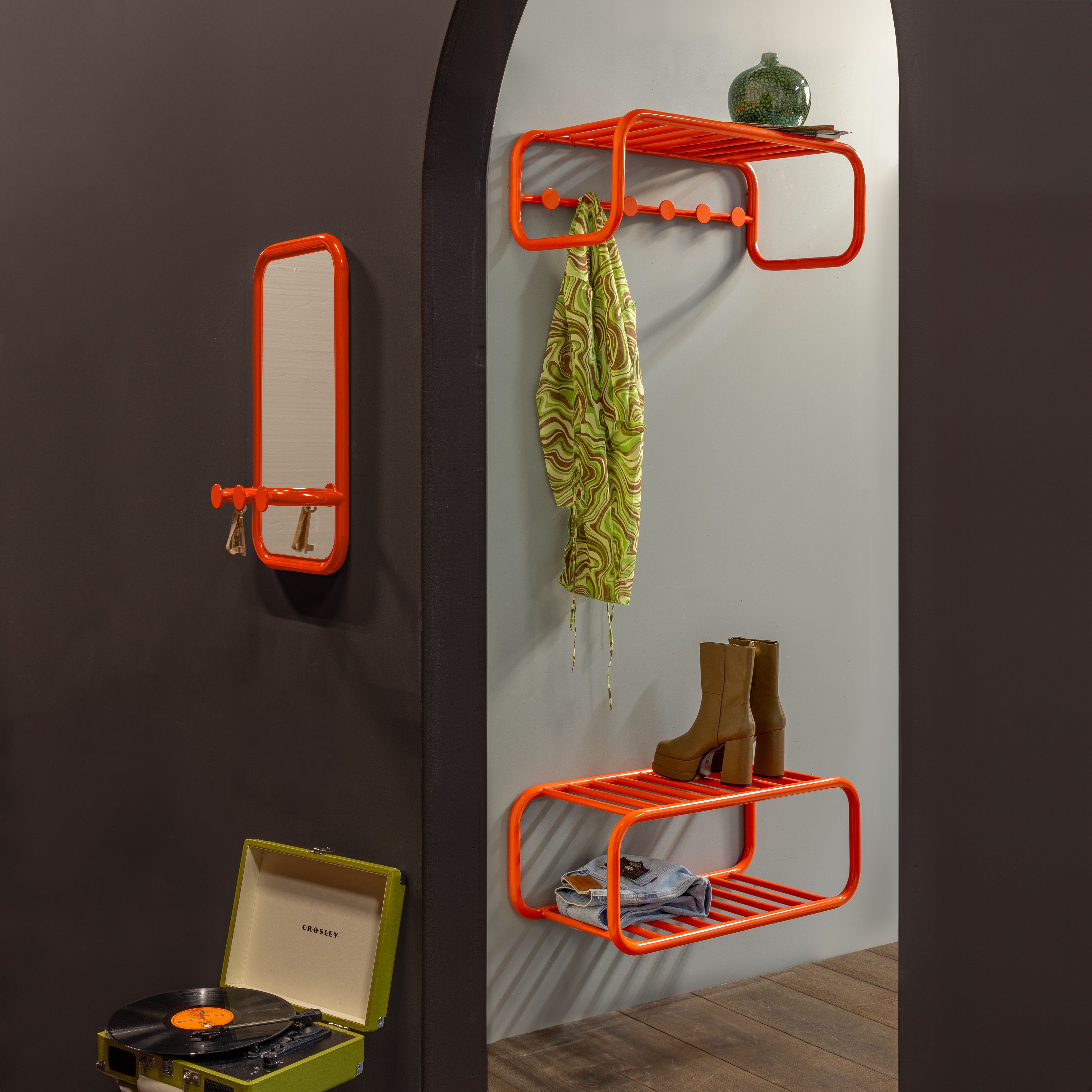 Spinder Design Garderobenleiste RETRO Garderobe (1 St)