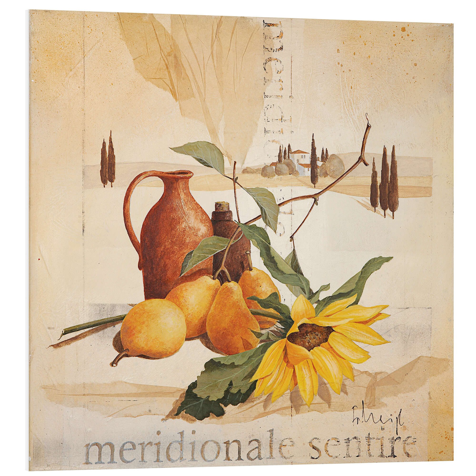 Posterlounge Wandbild Mediterrane Atmosphäre, Franz Heigl, erhältlich als Poster, Leinwandbild, Wandsticker oder Acrylglasbild